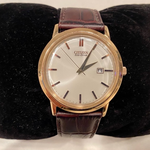 Citizen Eco-Drive Ivory Dial Men's Watch - Picture 1 of 10